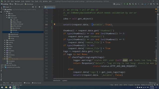 ROUGH REFACTORING OF DJANGO PROJECT смотреть онлайн