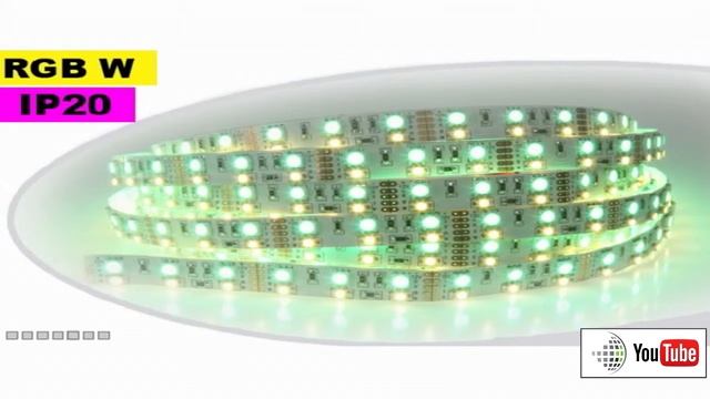 Strip LED RGB-WW IP20 - Double assemblage de LED 5050 et 3528 смотреть онлайн