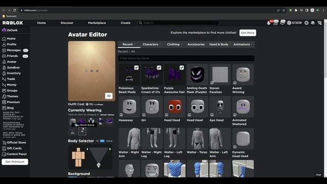 How To GET The NEW FREE BIGGEST HEAD Bundle in Roblox! QUICK! смотреть онлайн