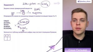 Задание №9 в ЕГЭ по химии | Саша Сильвер | ЕГЭ 2024 | SMITUP