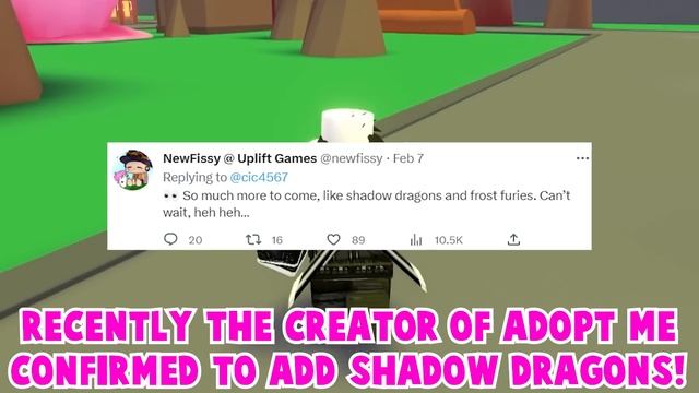 ?CONFIRMED! SHADOW DRAGON IS RETURNING!? ADOPT ME OLD PETS RETURNS! +INFO ROBLOX смотреть онлайн