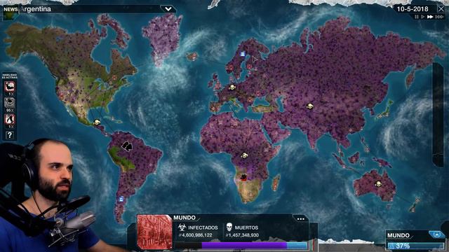HAY QUE DOMINAR LA PLAGA SOMBRÍA!!! | PLAGUE INC EVOLVED Gameplay Español смотреть онлайн