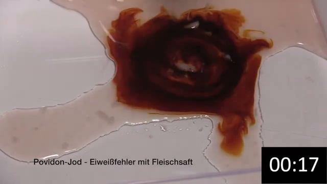 Ein Experiment mit Betaisodona und Octenidin : was für eine Reaktion смотреть онлайн