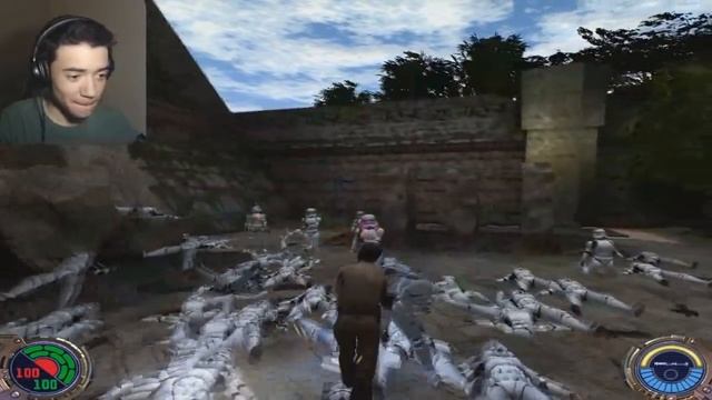 SLICE YOU IN HALF! - STAR WARS Jedi Knight II - Jedi Outcast смотреть онлайн