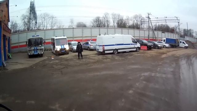 Работа на трале. Перевозка самосвала Татра.