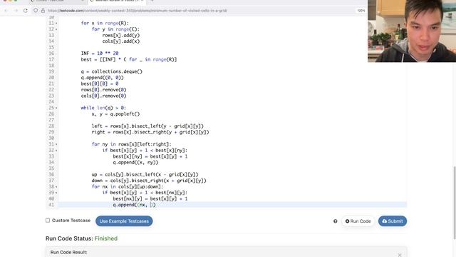 LC Python cost me a top 20! Leetcode Weekly Contest 340 (127th) with commentary смотреть онлайн