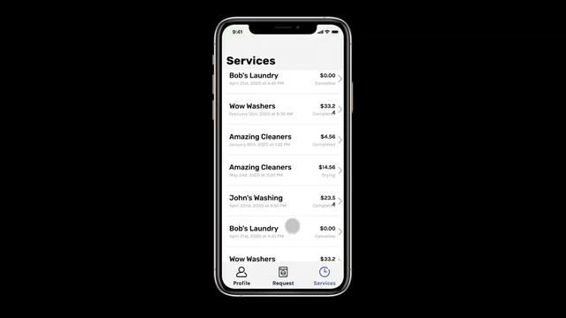UI/UX Design: Clean Moment Laundry app design using figma 2021 смотреть онлайн