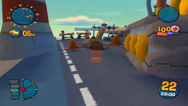 Прохождение Worms 4 Mayhem #1 (мощь динозавра и проворные воры) смотреть онлайн