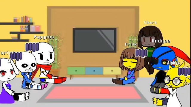Undertale React to (23) [Sans AU Themes part 4] *MY VERSION* смотреть онлайн