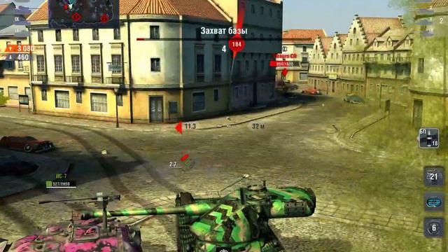 ВАШЬ МАСТЕР НА КРАНЕ 6800 УРОНА Wot Blitz смотреть онлайн