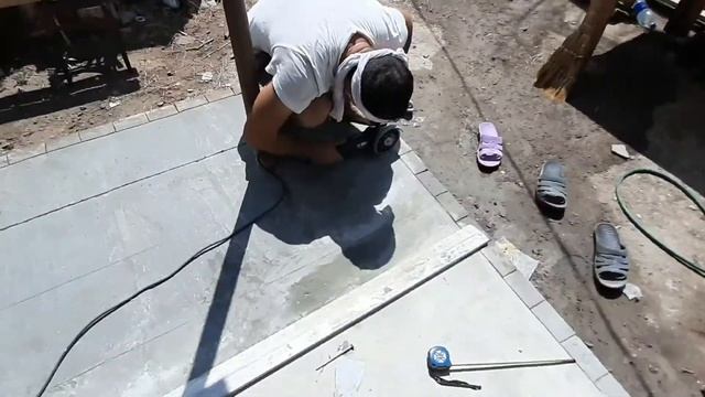 имитация тротуарной плитки на бетоне смотреть онлайн