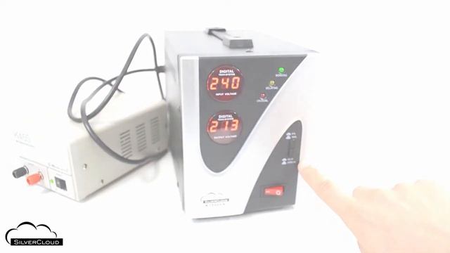 Voltage Stabiliser Silvercloud 1500VA 900 W DE смотреть онлайн