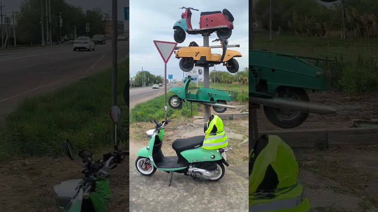 Внучок и дедушки #скутер #венторетро #ретро #vmc #vento #retro смотреть онлайн