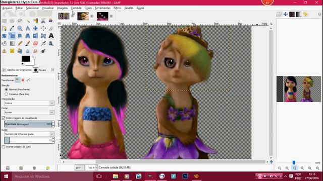 Editing SamXtreme & Nally Miller(me) GIMP 2.8 смотреть онлайн