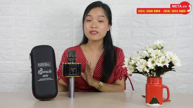 Review micro karaoke Bluetooth Miracle M70 Hàn Quốc, không dây, hát cực hay | META.vn смотреть онлайн
