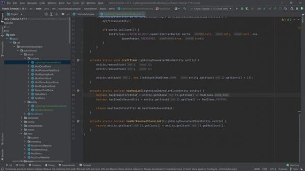 Minecraft, but WE ADD BLOCK ENTITIES with Fabric