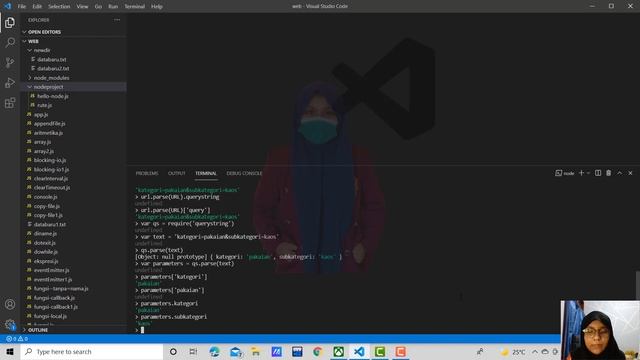 #24. Mendapatkan Query String dengan Node.js смотреть онлайн