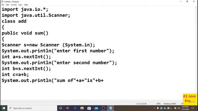 "Very simple java programs" Inherit class using extends keyword in java ##23 смотреть онлайн