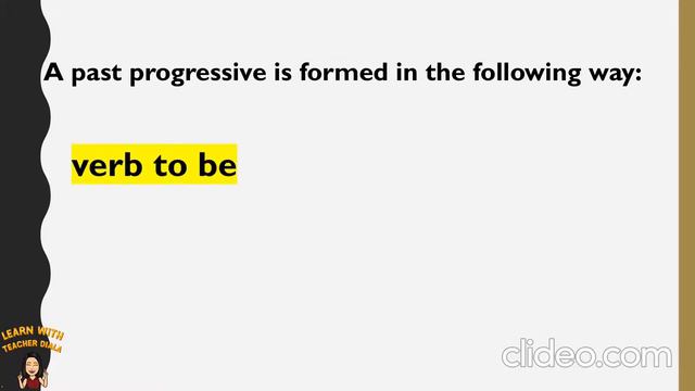 Progressive Verb Tenses | Present Progressive, Past Progressive, Future Progressive смотреть онлайн