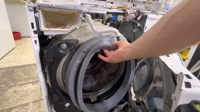 Samsung Waschmaschine VRT Plus 12kg verliert Wasser￼￼, Manschetten innen Dichtring rausgerutscht смотреть онлайн