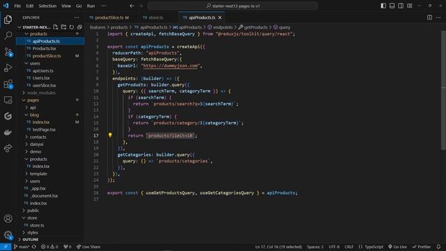 RTK (Redux Toolkit) + Next.js + createAPI + createSlice + Typescript + RTK Query + Search + Filter смотреть онлайн