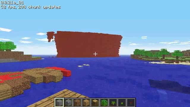 Minecraft Lava Tsunami смотреть онлайн