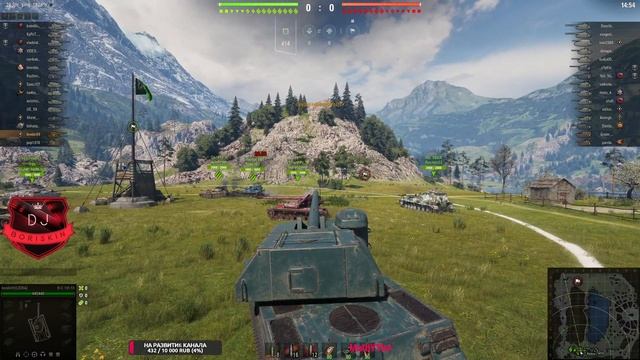 World of Tanks! Мир Танков! Прокачанный Аккаунт! Интересно применить тактику из Crossout в танках! смотреть онлайн