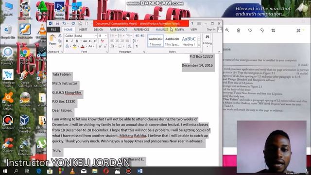 Computer Practicals: Typing and formatting Task 2.1 смотреть онлайн
