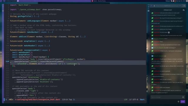 [Rediff] Développement Dart et Sass pour mon site de linguistique смотреть онлайн