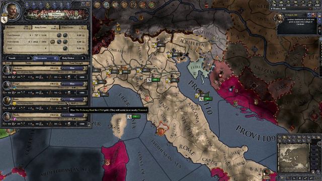 Crusader Kings 2 - Restoration of Rome Ironman 18 | Let's play смотреть онлайн