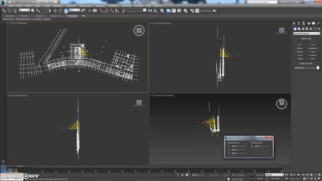 Tutorial Ajuste de planimetria de autocad en 3ds max en eje Z смотреть онлайн