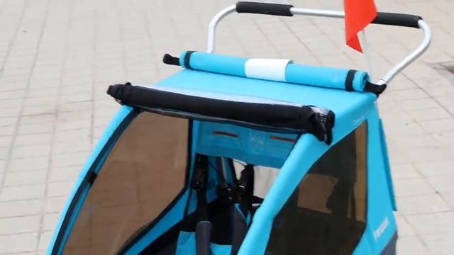 Велоприцеп Thule Coaster XT. Обзор. Недостатки. Плюсы. Отзыв владельца. смотреть онлайн