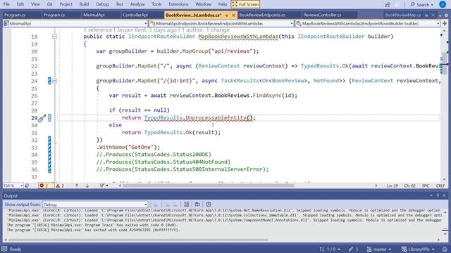 ASP.NET Minimal API and Swagger смотреть онлайн