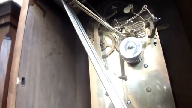 Каминные часы с четвертным боем Junghans 50 см смотреть онлайн