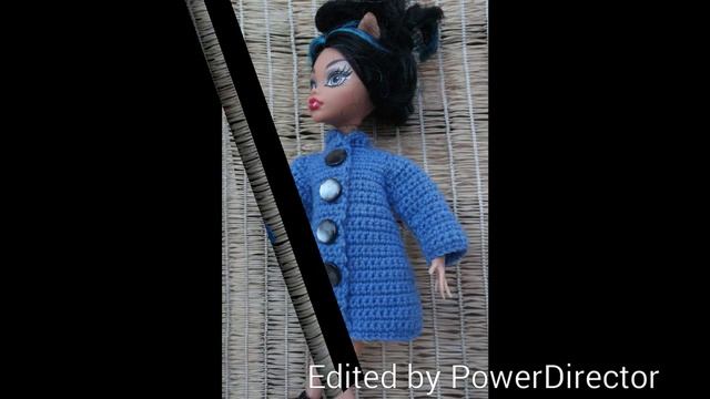 Как связать пальто кукле Монстер Хай. How to tie coat doll. Wie zu beschichten Puppe zu binden. смотреть онлайн