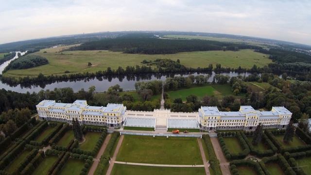 Архангельское и Красногорск с воздуха. Аэросъемка 4K. FPV RC plane low altitude, long range. смотреть онлайн