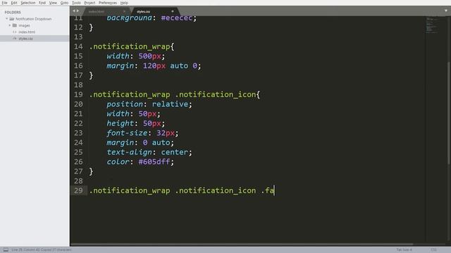 How to create the Notification Dropdown using HTML CSS and Jquery смотреть онлайн