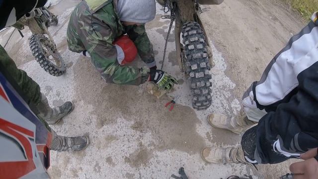 Покатушка №3 первая победа над горой,чиним мото на коленке,тренируемся.(BSE, AVANTIS, MOTOLAND, GR7 смотреть онлайн