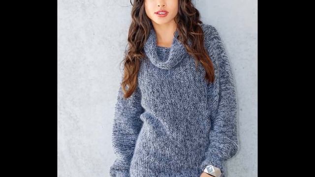 Пуловер Крупной Вязки Спицами - 2019 / Pullover Large Knitting Needles смотреть онлайн