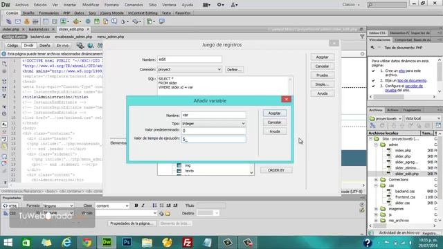 Capitulo 24 - Página web desde cero en PHP con Dreamweaver, Photoshop, XAMPP, CSS y jQuery смотреть онлайн