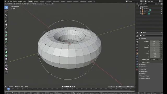 Blender - урок другий - неідеальний пончик смотреть онлайн
