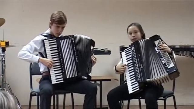 Ансамбль аккордеонистов, Детская школа искусств №7, г. Воронеж смотреть онлайн