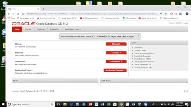 How to install Oracle Express 11g Database and SQL Developer смотреть онлайн