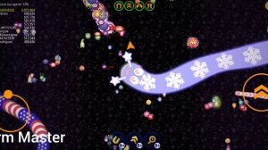 Червячная зона. 13 000 000+ массы. 1 место. Классная игра.