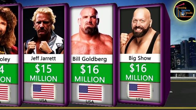 Richest WWE Wrestlers! Popular WWE Wrestlers 2023!! WWE rock. John Cena #wwe смотреть онлайн