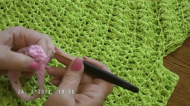 Вяжем крючком топ для платья смотреть онлайн