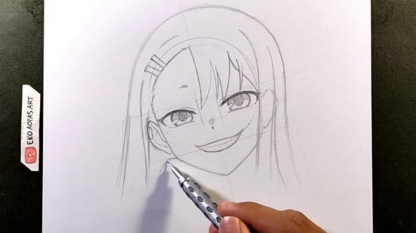How to Draw Nagatoro - [Ijiranaide Nagatoro-San]