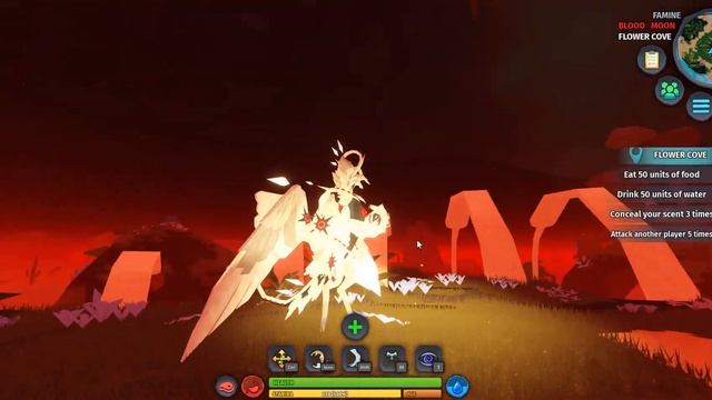 blood moon effect on Angelic Warden| Creatures of Sonaria смотреть онлайн