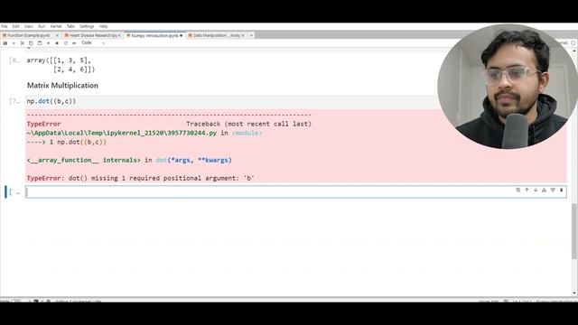 03. Master Numpy: Array Indexing, Slicing, Reshaping & Matrix Multiplication смотреть онлайн