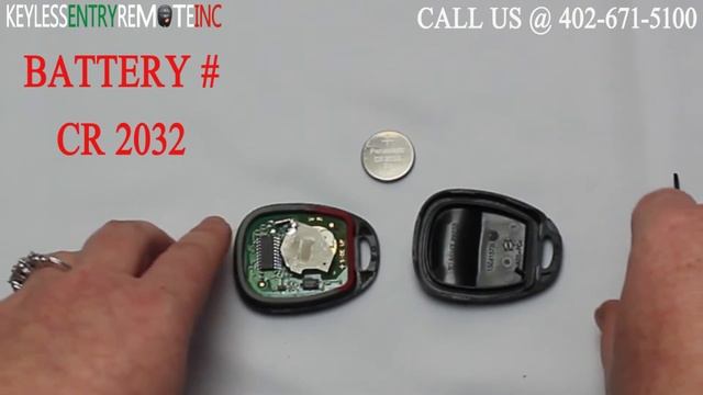 How To Replace A Saturn Vue Key Fob Battery 2001 - 2007 FCCID: LHJ009 смотреть онлайн